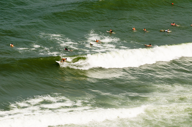 Surfing the waves
