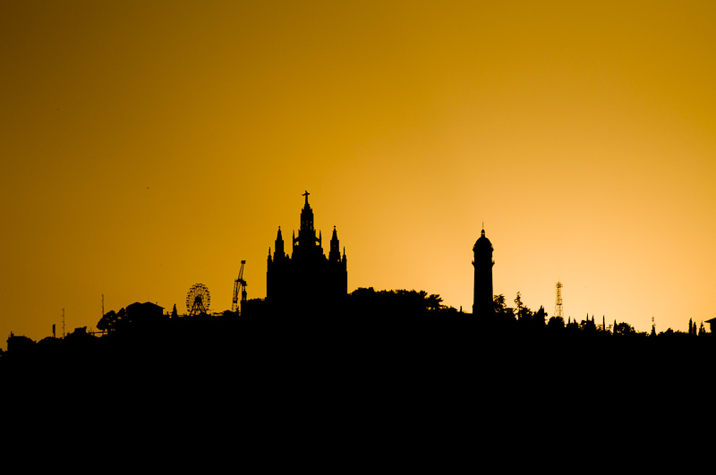 Barcelona skyline